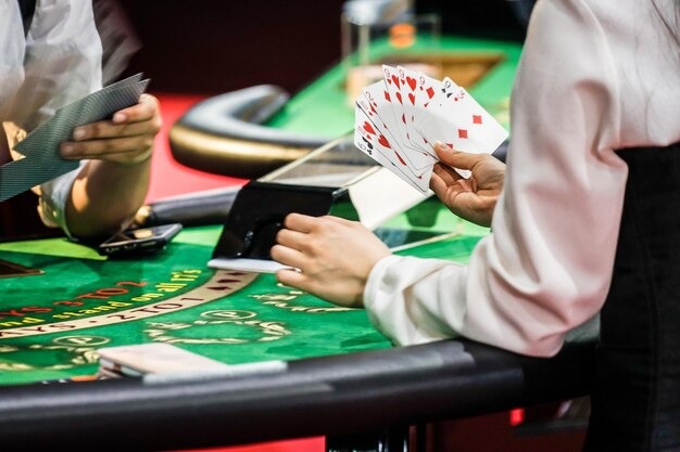 oma mobile app interface showing live blackjack table and sportsbook menu