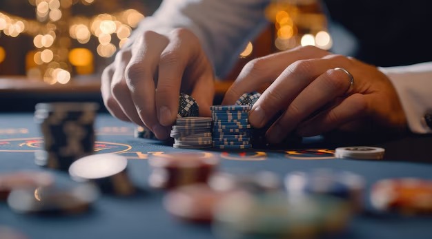 oma roulette betting layout with inside and outside bet zones